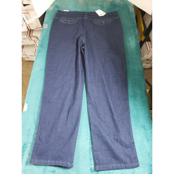Jett Jeans Size 41x32 Mens Blue Pants Denim Stretch Mid Rise Straight NWT - Picture 10 of 12